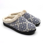 Plumaflex blauwe slipper R12031